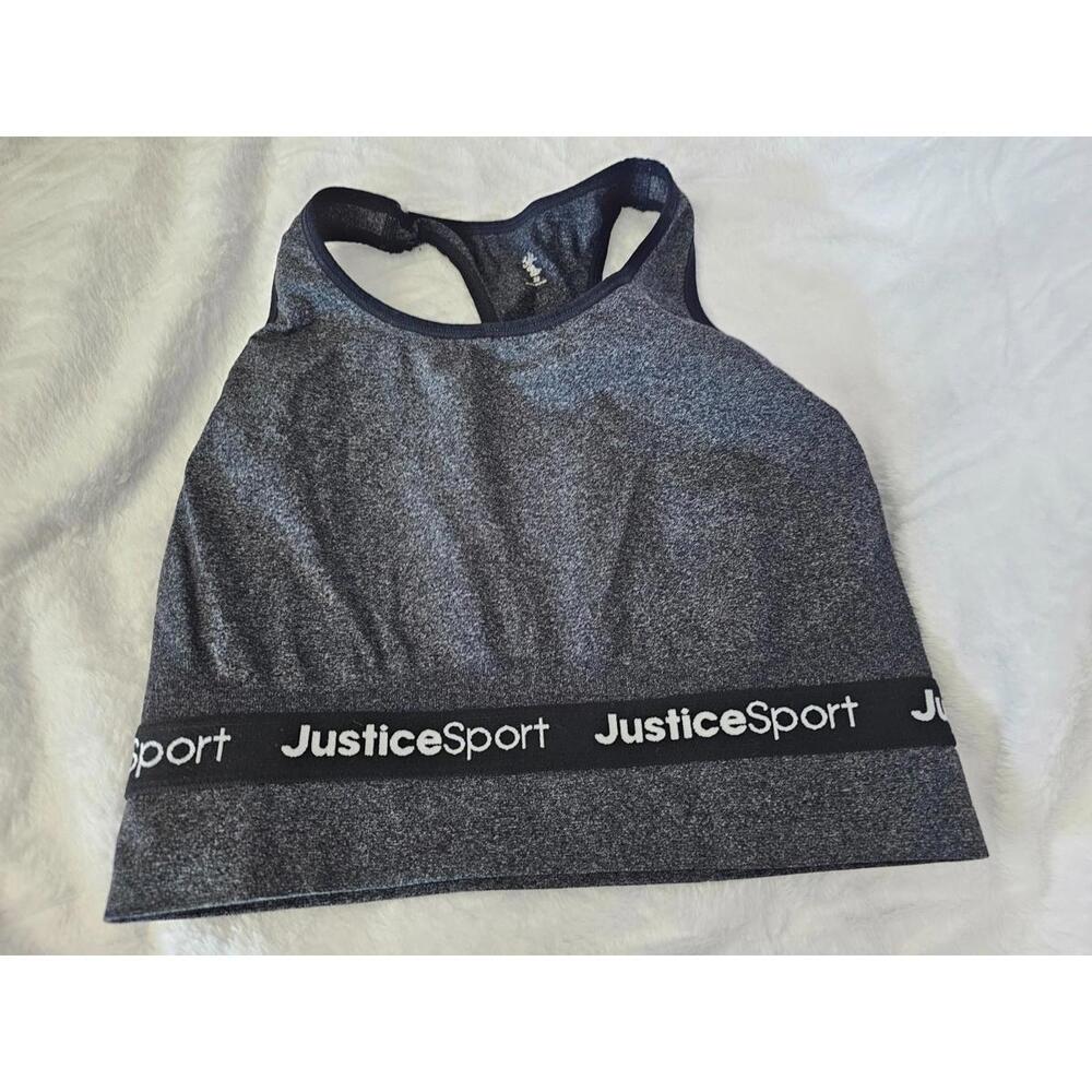(Lot of 2) Girls Justice Sport Sports Bra Size 36 Multicolor Layered Wireless